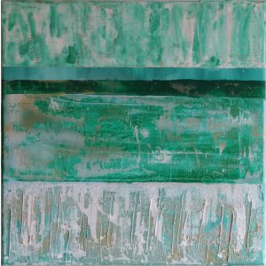 Keilrahmen 60x60cm.
Titel: Abstrakt ohne Titel