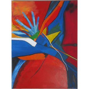 Keilrahmen 60x80cm.
Titel: Licht und Schatten.