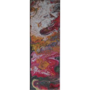 Keilrahmen 30x60 cm.
Titel: Zellen Wachstum.