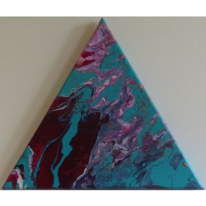 Keilrahmen Dreieck
Titel: Wirbelsturm 2.