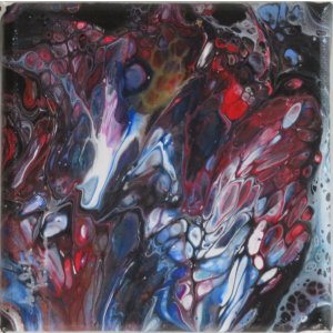 Keilrahmen 10x10 cm.
Ohne Titel.