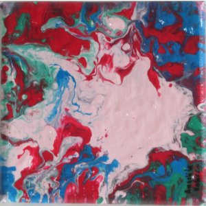 Keilrahmen 10x10 cm.
Ohne Titel.