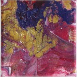 Keilrahmen 10x10 cm.
Ohne Titel.